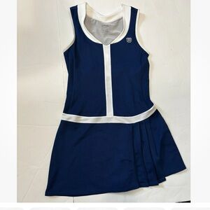 Wilson Blue and White Tennis Dress